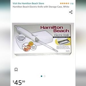 Hamilton beach Electric knife